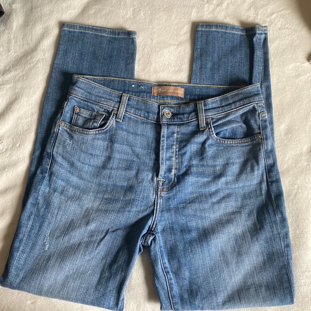 7 For All Mankind blue jeans size 27 women